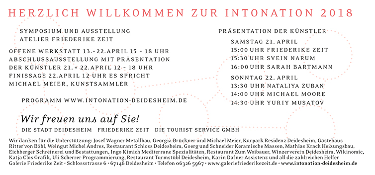 Intonation Einladung 2018